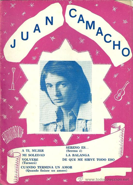 Cat&aacute;logos de m&uacute;sica: JUAN CAMACHO - Foto 1