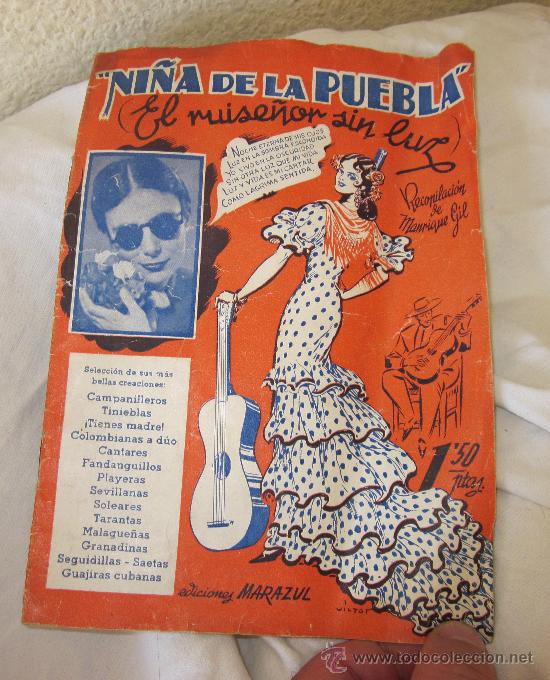 Catalogues de Musique: CANCIONERO DE LA NI&Ntilde;A DE LA PUEBLA,EDICIONES MARAZUL
