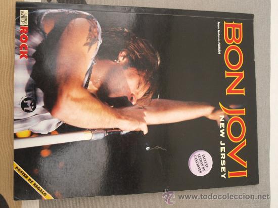 Musikkataloge: REVISTA BON JOVI PASTAS DURAS BIOGRAF&Iacute;A FOTOS 64 PAGINAS  1995 INCLUYE LETRAS CANCIONES