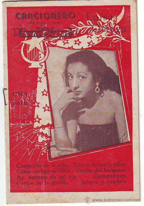 Cat&aacute;logos de m&uacute;sica: CANCIONER DE LUISA ORTEGA - Foto 1
