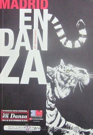 Cat&aacute;logos de m&uacute;sica: MADRID EN DANZA  - 25 ANIVERSARIO - CAT&Aacute;LOGO Y PROGRAMA -  2010