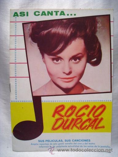 Cat&aacute;logos de M&uacute;sica: ASI CANTA... ROCIO DURCAL - ALAS