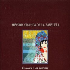 Catálogos de Música: HISTORIA GRÁFICA DE LA ZARZUELA. DEL CANTO Y LOS CANTANTES