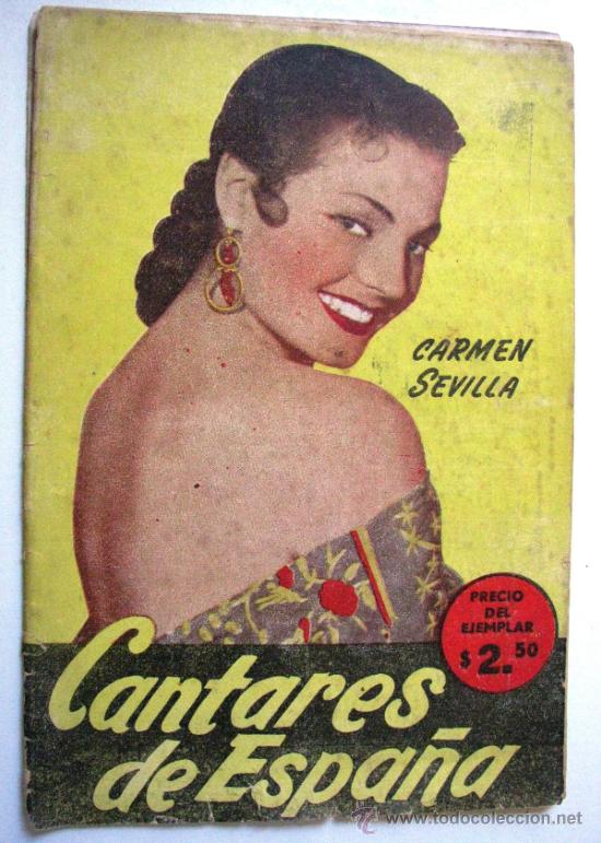 Catalogues de Musique: CANTARES DE ESPA&Ntilde;A CARMEN SEVILLA REVISTA BIMENSUAL MUSICA A&Ntilde;O III N&ordm; 16 MAYO JUNIO A&Ntilde;O 1955