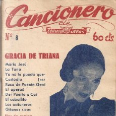 Catálogos de Música: CANCIONERO GRACIA DE TRIANA
