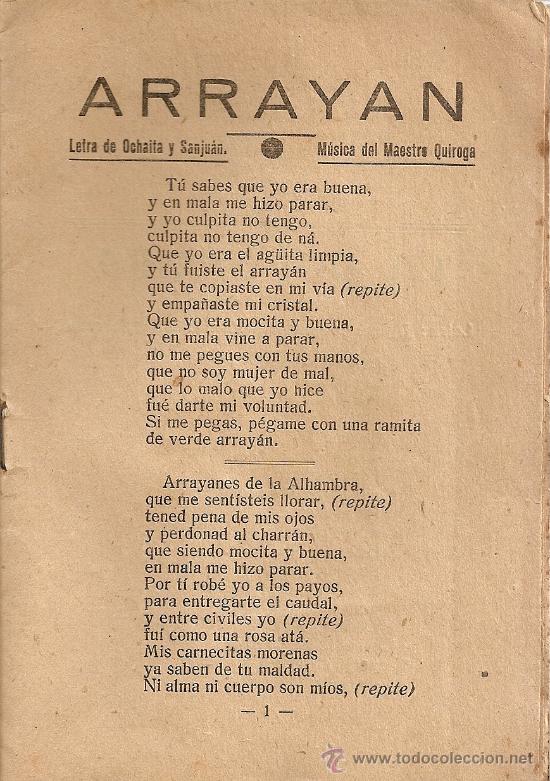 Cat&aacute;logos de m&uacute;sica: cancionero - Foto 1