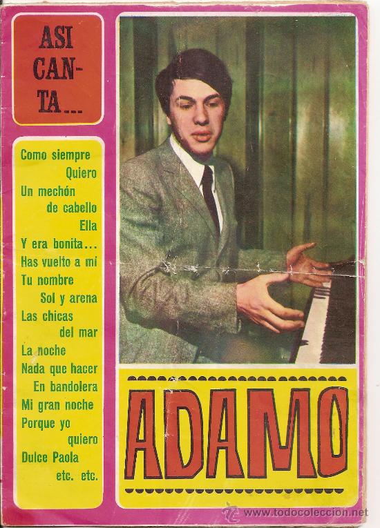 Catalogues de Musique: ADAMO-CANCIONERO
