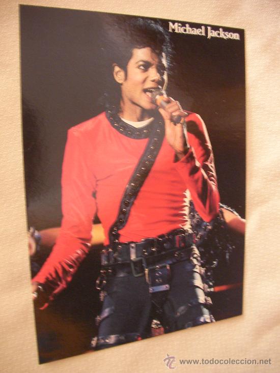 Cat&aacute;logos de m&uacute;sica: MICHAEL JACKSON - ANTIGUA POSTAL (CG2) - Foto 1
