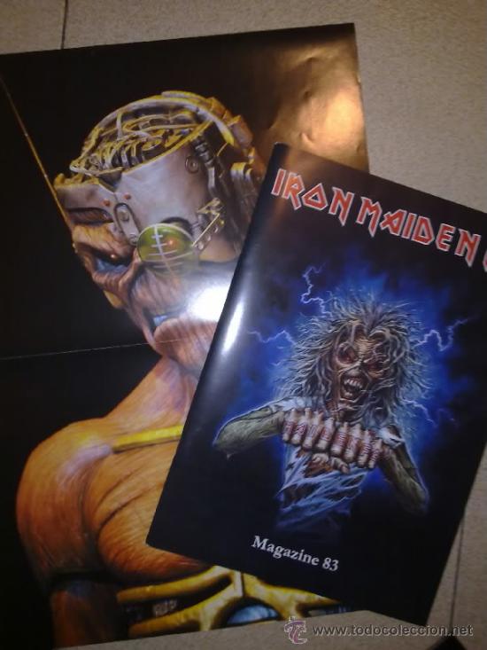 Cat&aacute;logos de M&uacute;sica: IRON MAIDEN REVISTA FC OFICIAL N&ordm; 83