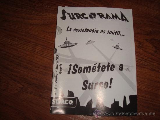 Cat&aacute;logos de M&uacute;sica: catalogo de discos surcorama n. 7 junio-julio del 97