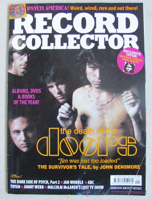 Catalogues de Musique: DOORS / DARK SIDE OF PSYCH PARTE 2 / ABC Y MAS - REVISTA RECORD COLECTOR ENERO 2010