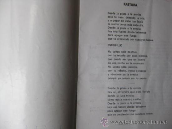 Cat&aacute;logos de m&uacute;sica: MANOLO ESCOBAR. CANCIONERO. - Foto 3