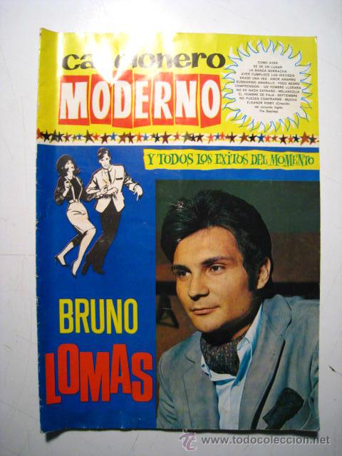 Cat&aacute;logos de m&uacute;sica: BRUNO LOMAS - CANCIONERO MODERNO - Foto 1