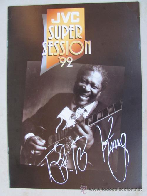Catalogues de Musique: B.B. KING / ROBERT CRAY - CATALOGO JVC SUPER SESSION 1992