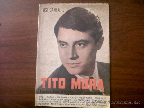Catalogues de Musique: ASI CANTA TITO MORA1968-EDITORIAL ALAS