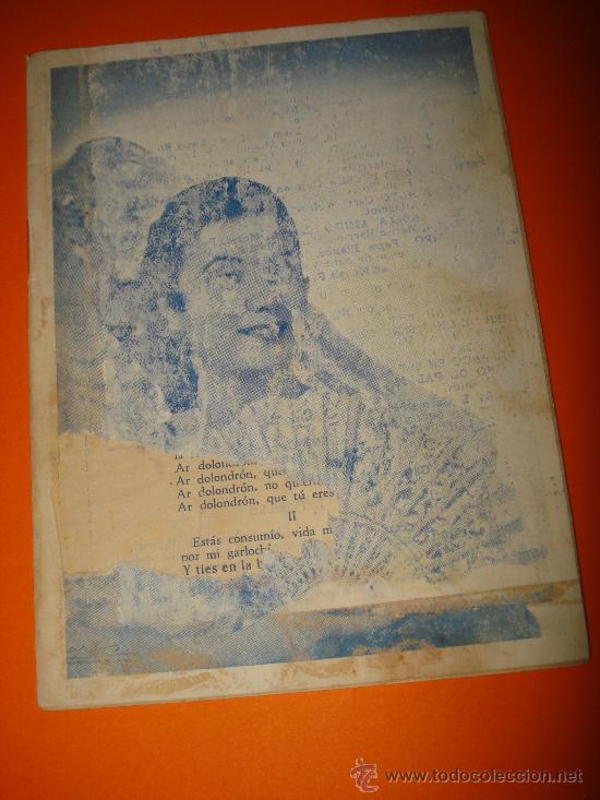 Catalogues de Musique: Antiguo Cancionero Ultimas Creaciones de ANTO&Ntilde;ITA MORENO  del a&ntilde;o 1955