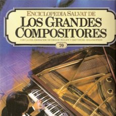 Catálogos de Música: ENCICLOPEDIA SALVAT.LOS GRANDES COMPOSITORES.SALVAT.PHILIS.FASCICULO Y CASETE Nº 70.RACHMANINOV.. Lote 35763385