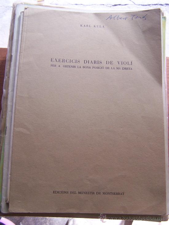 Cat&aacute;logos de m&uacute;sica: Viol&iacute;n, tres libros para ejercicios de viol&iacute;n - Foto 3
