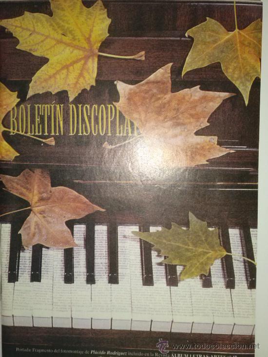 Cat&aacute;logos de m&uacute;sica: CATALOGO DISCOPLAY - Foto 1