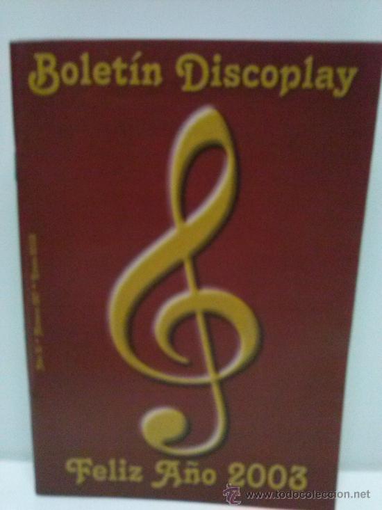 Cat&aacute;logos de m&uacute;sica: CATALOGO DISCOPLAY ENERO 2003 - Foto 1