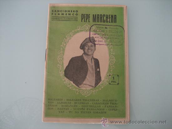 Cat&aacute;logos de M&uacute;sica: 3 CANCIONEROS DE CANALEJAS DE PUERTO REAL - MANOLO EL MALAGUE&Ntilde;O Y PEPE MARCHENA.