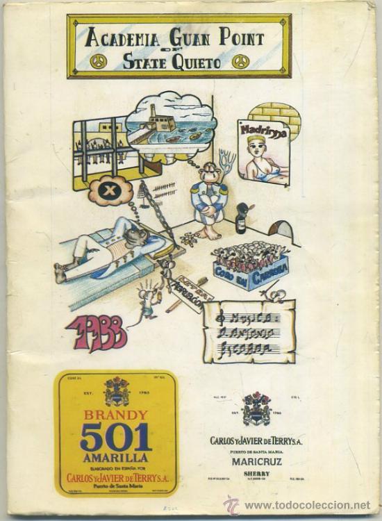 Cat&aacute;logos de M&uacute;sica: CARNAVAL DE CADIZ 1988. CORO ACADEMIA GUAN POINT OF STATE QUIETO    A-C-0626,2