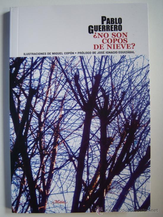 Catalogues de Musique: Pablo Guerrero. Su libro &iquest;No son copos de nieve?