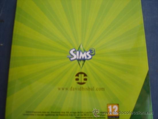 Cat&aacute;logos de m&uacute;sica: DAVID BISBAL LOS SIMS 3 DOSSIER PRENSA CD - Foto 4