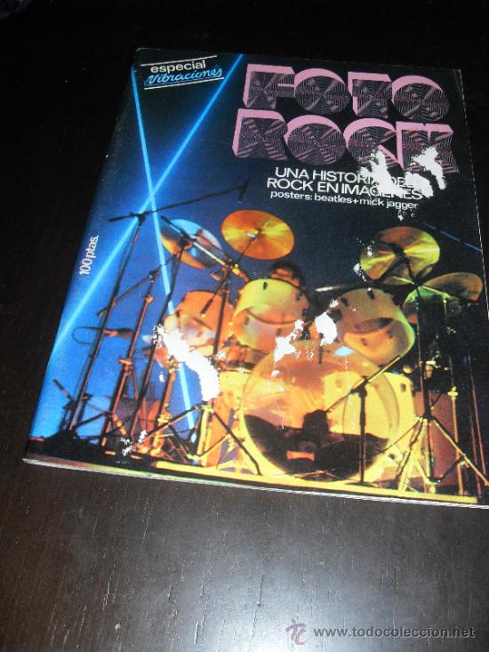 Cat&aacute;logos de M&uacute;sica: VIBRACIONES FOTO ROCK. ESPECIAL. REVISTA DE MUSICA. 1974.