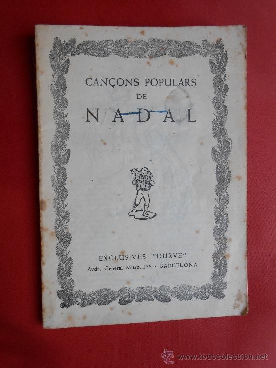 Cat&aacute;logos de m&uacute;sica: CAN&Ccedil;ONS   POPULARS   DE   NADAL - Foto 1