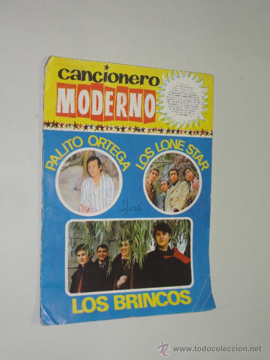 Cat&aacute;logos de m&uacute;sica: CANCIONERO MODERNO LOS BRINCOS - Foto 1