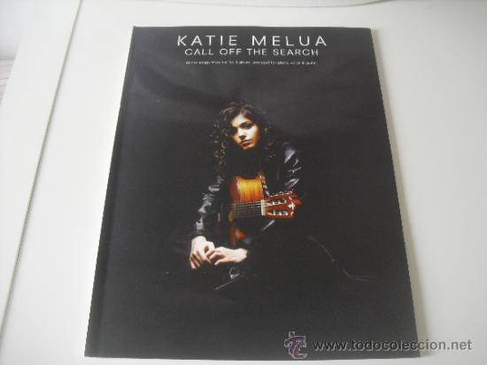 Catalogues de Musique: Katie Melua Partituras de Su Album Call off the Search. Con arreglos para Guitarra, piano y voz.