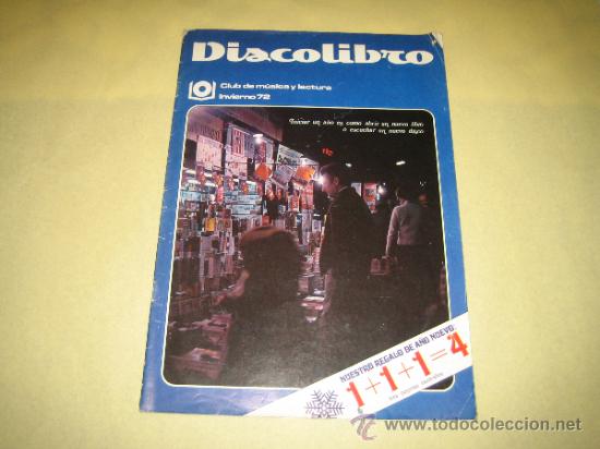 Cat&aacute;logos de m&uacute;sica: DISCOLIBRO 1972 - Foto 1