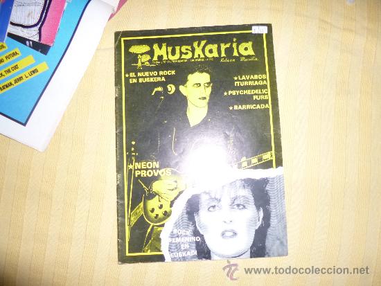 Catalogues de Musique: Muskaria n&ordm; 15 1982Barricada rock femenino en euskadi