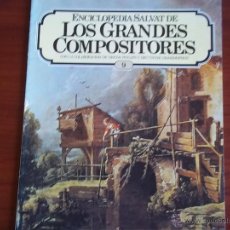 Catálogos de Música: LOS GRANDES COMPOSITORES DE EDIT.SALVAT - FASCICULO Nº 9 -AÑO 1982