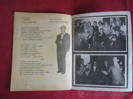 Cat&aacute;logos de m&uacute;sica: EL TANGO - CANCIONERO - Foto 5