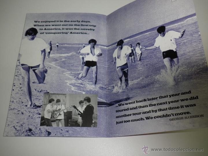 Cat&aacute;logos de m&uacute;sica: The Beatles - The first U.S. visit - Librito - Foto 3