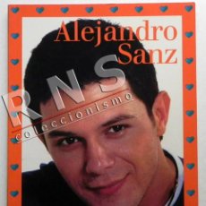 Catálogos de Música: ALEJANDRO SANZ LIBRO ÁLBUM LA MÁSCARA FOTOS CANTANTE ESPAÑOL MÚSICA POP FOTOGRAFÍA FOTOGRAFÍAS ÍDOLO. Lote 365804606