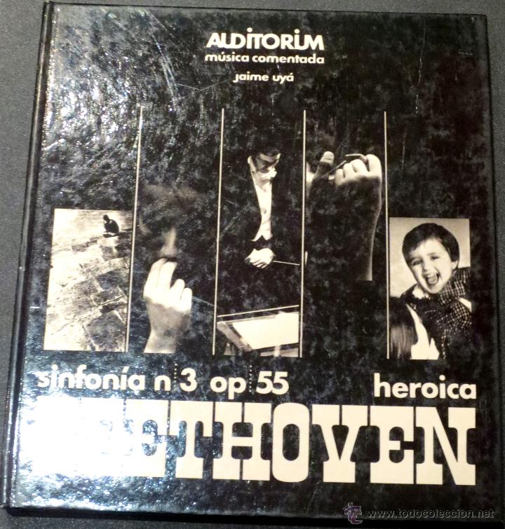 Cat&aacute;logos de M&uacute;sica: AUDITOIRUM M&Uacute;SICA COMENTADA BEETHOVEN JAIME UY&Aacute; EDICIONES ZEUS A&Ntilde;O 1969