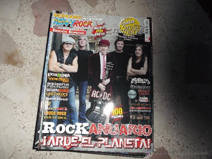 Cat&aacute;logos de M&uacute;sica: kerrang heavy rock, especial, n&ordm; 12,rock anuario ,arde el planeta