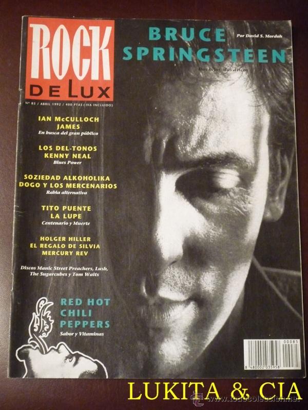 Cat&aacute;logos de M&uacute;sica: ROCK DELUX N&ordm; 85 - ABRIL 1992 - BRUCE SPRINGSTEEN