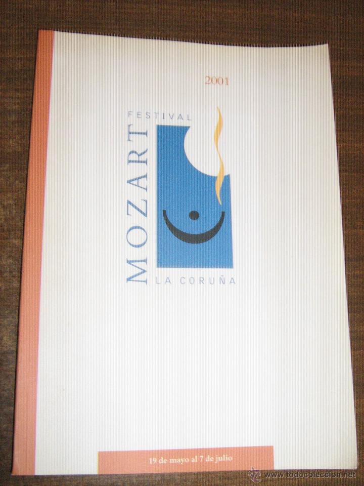 Cat&aacute;logos de M&uacute;sica: FESTIVAL MOZART LA CORU&Ntilde;A 2001 - PATROCINA FUNDACION CAIXAGALICIA - AYUNTAMIENTO DE LA CORU&Ntilde;A