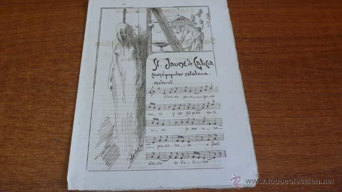 Cat&aacute;logos de M&uacute;sica: CAN&Ccedil;ONS POPULARS CATALANES APLEGADES PER AURELI CAPMANY. CAN&Ccedil;&Oacute; VIII. ST. JAUME DE GALICIA.