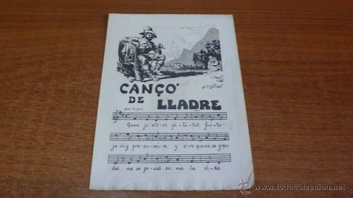 Cat&aacute;logos de M&uacute;sica: CAN&Ccedil;ONS POPULARS CATALANES APLEGADES PER AURELI CAPMANY. CAN&Ccedil;&Oacute; LXXX. CAN&Ccedil;&Oacute; DE LLADRES.
