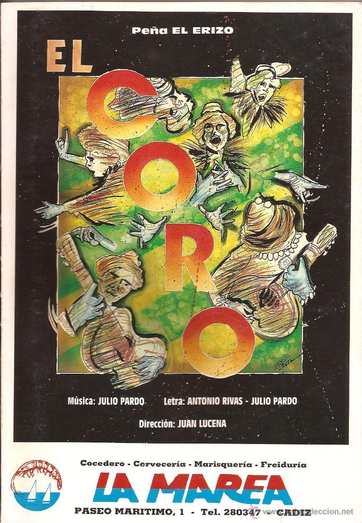 Cat&aacute;logos de M&uacute;sica: CARNAVAL DE CADIZ 1994 CORO EL CORO