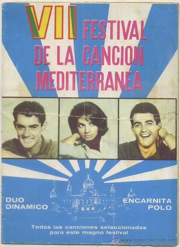 Catalogues de Musique: CANCIONERO: Vll FESTIVAL DE LA CANCION MEDITERRANEA 1960   A-CANCI-053
