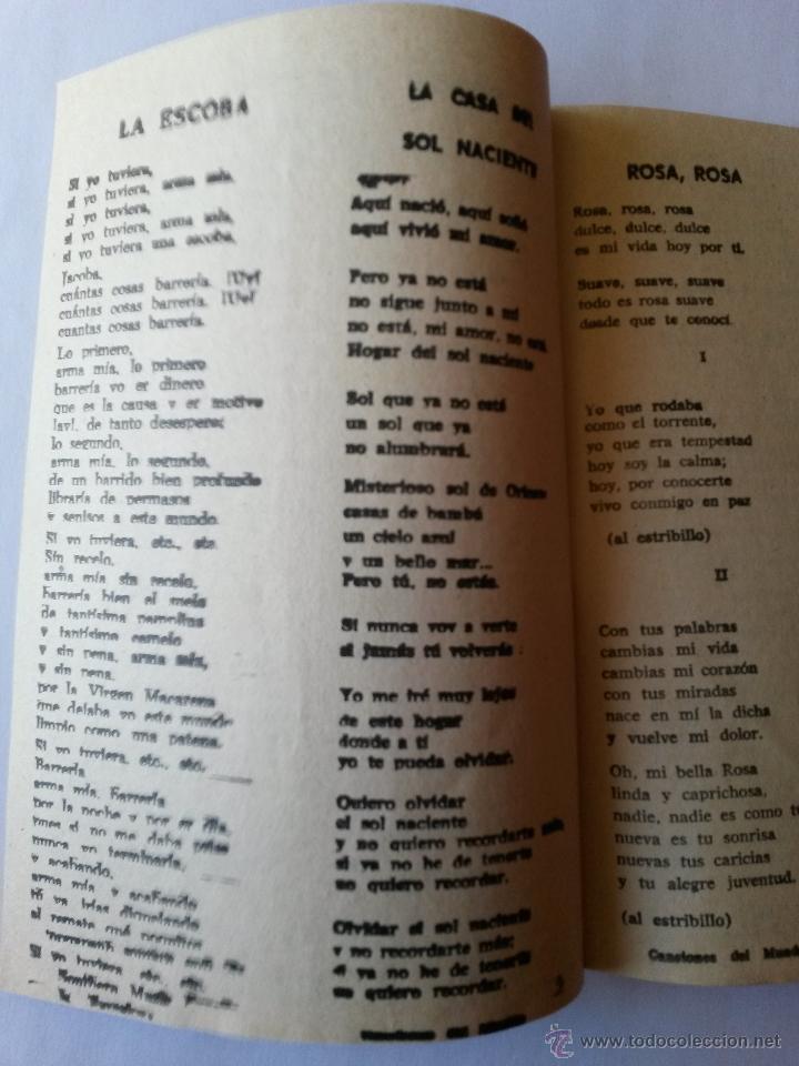 Cat&aacute;logos de m&uacute;sica: Cancionero de christophe canciones de moda - Foto 2
