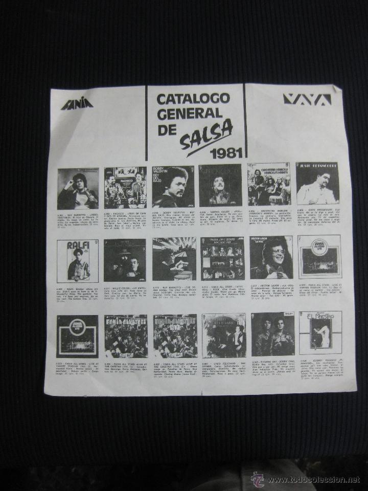 Cat&aacute;logos de m&uacute;sica: CATALOGO GENERAL DE SALSA 1981. DISCOPHON . - Foto 1
