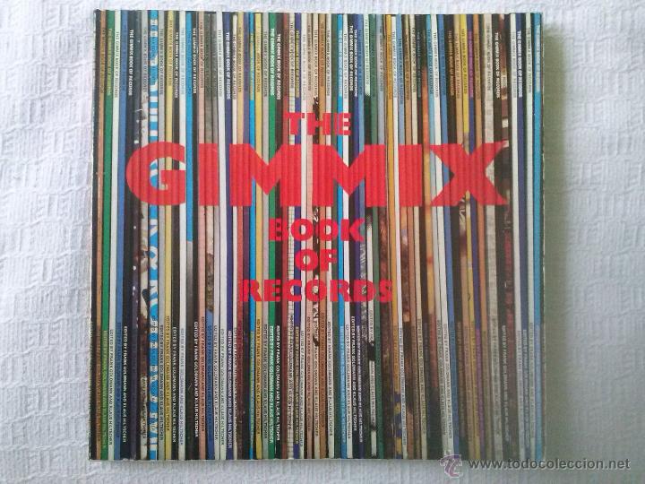 Cat&aacute;logos de M&uacute;sica: The Gimmix Book of Records - UK VIRGIN 1981 - Cat&aacute;logo de portadas de discos