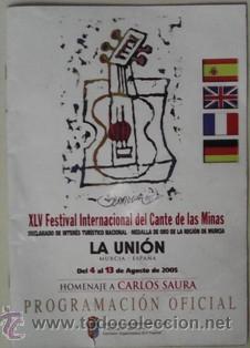 Catalogues de Musique: XLV Festival Internacional del Cante de las Minas La Uni&oacute;n 2005